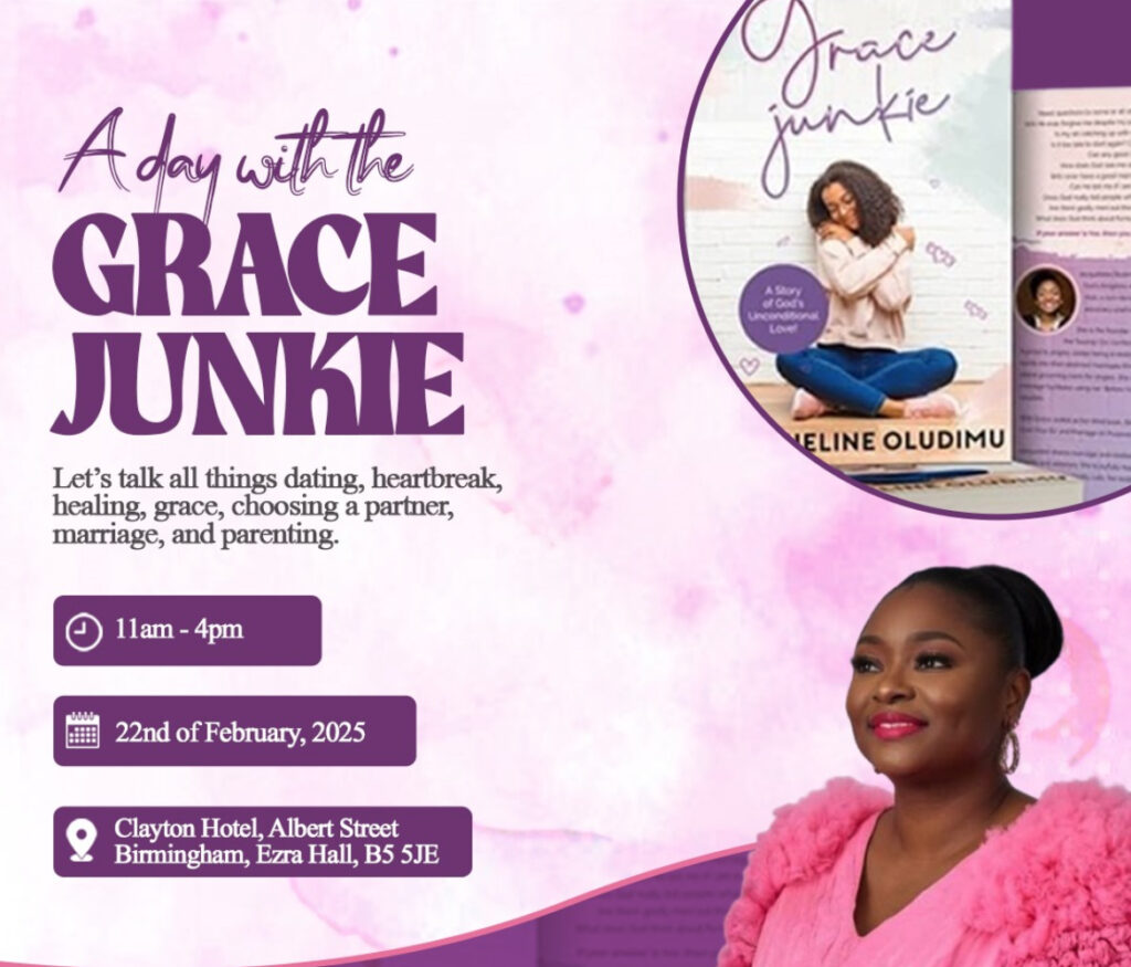 A day with the GRACE Junkie event flyer