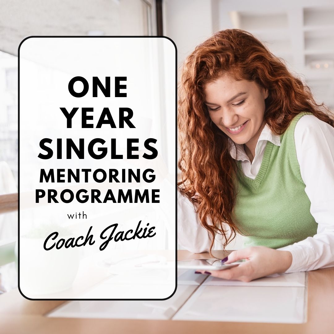 One year singles mentoring programme with coach Jackie