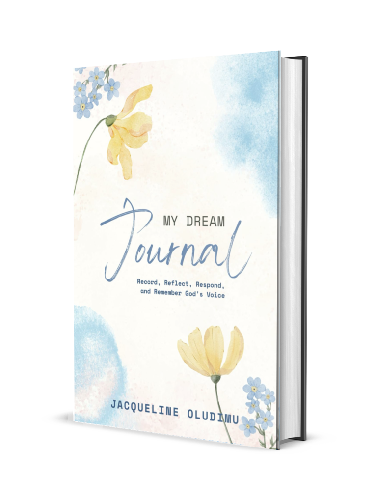 My dream journal mockup